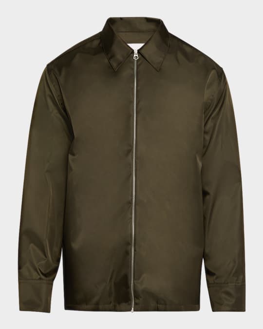 日本全国送料無料商品 特集 Sander Jil Men's Marcus Neiman | Jacket Zip Nylon Boxy ジャケット・アウター