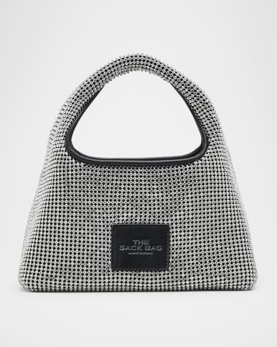 Marc Jacobs The Mini Sack Rhinestone Top-Handle Bag | Neiman Marcus