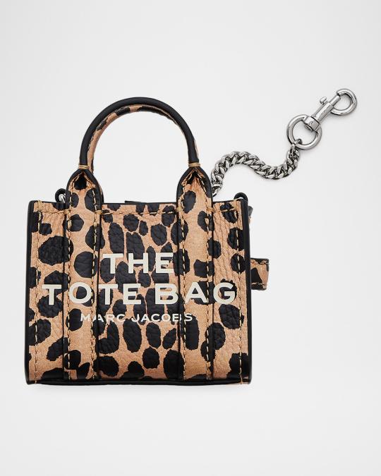 Marc Jacobs The Nano Cheetah Tote Bag Charm | Neiman Marcus