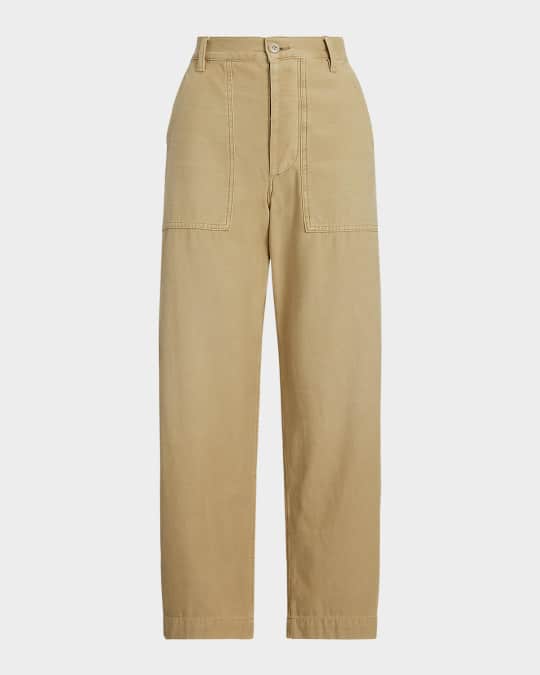 POLO RALPH LAUREN：Ricky パンツ25ss Polo Ralph Lauren The Ricky Pants | Neiman Marcus