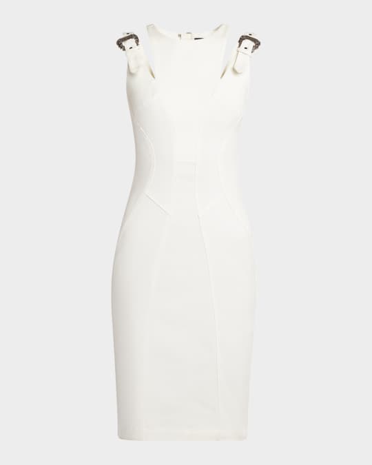 Buckle Sheath Dress
