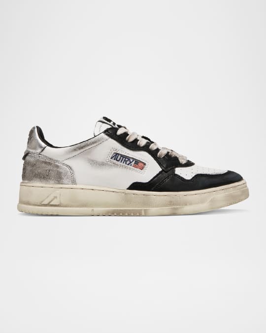 【送料&関税込】Autry Medalist Super Vintage Low-top Sneaker Autry Super Vintage Medalist low-top Sneakers | White | FARFETCH