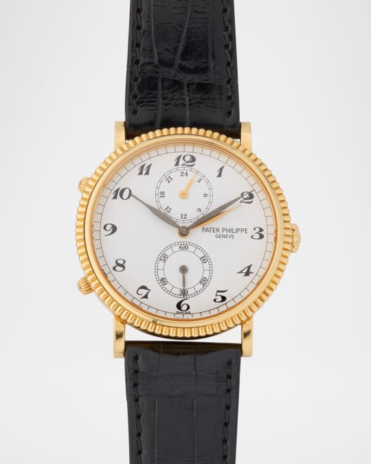 Patek Philippe Calatrava Travel Time 34mm Vintage 2001 Watch