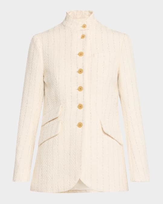 rag & bone Slade Metallic Tweed Blazer