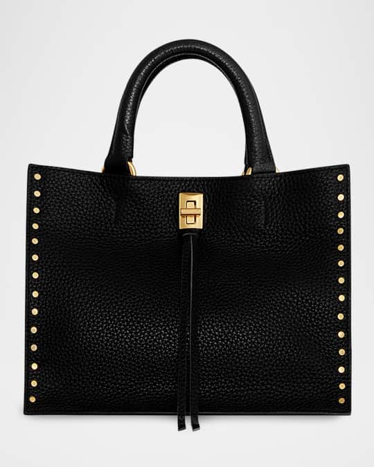 Darren Small Studded Leather Tote Bag