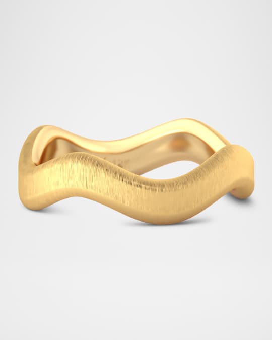 Thick Curve Stacking Ring
