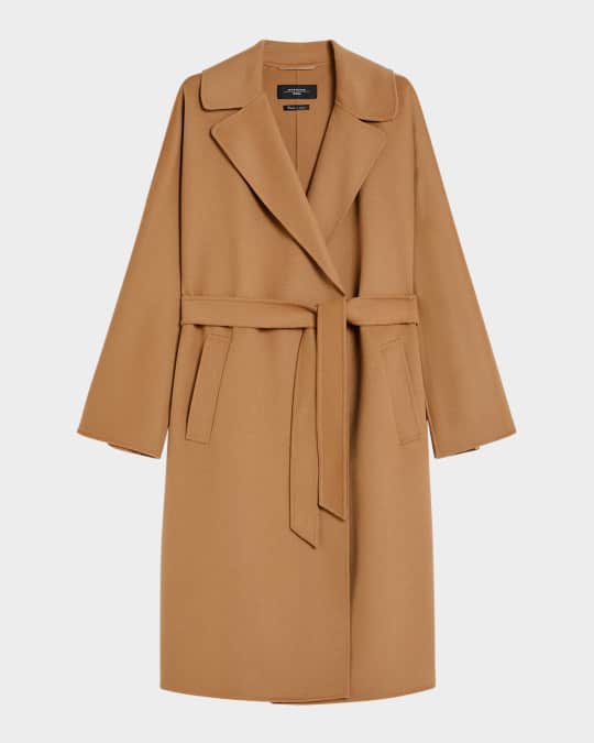 MAX MARA｜COATS (ALBATA (21086041 057 / 21086041600 057) Weekend Max Mara Civada Double-Face Wool Coat | Neiman Marcus