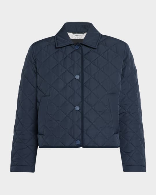 ☆Weekend MaxMara☆VADIER Quilting ジャケット 正規品 Weekend Max Mara Vadier Quilted Snap-Front Jacket | Neiman