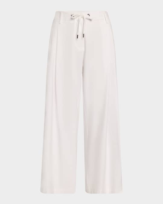 パンツ BRUNELLO CUCINELLI SS25 Monile pants (M0H93P8907 C2874) Brunello Cucinelli - Anthracite Side Monili Trim Pull-On Pant