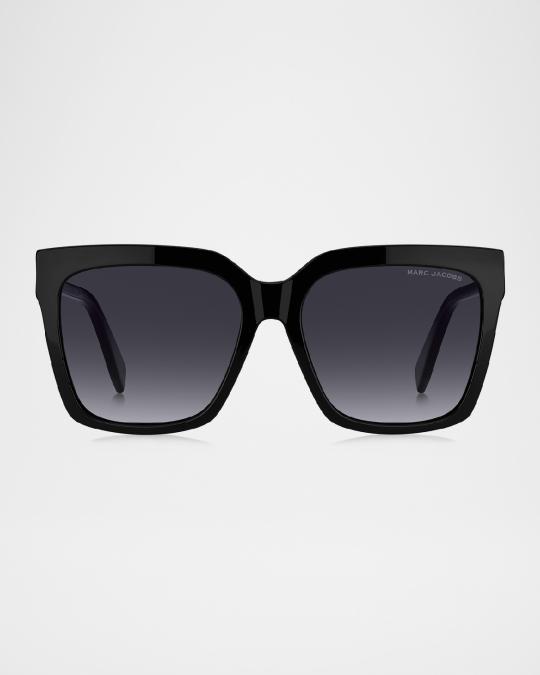 Marc Jacobs Acetate Square Sunglasses | Neiman Marcus display picture 2