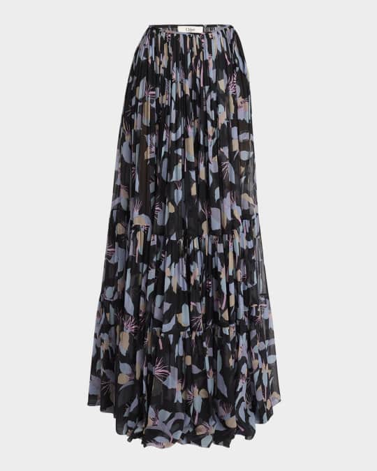 FANCY CLUB ■ Pleated Layered Wrap Skirt FANCY CLUB Pleated Layered Wrap Skirt