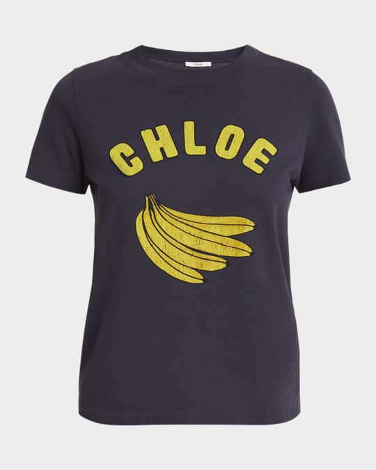 Chloe Logo Graphic T-Shirt | Neiman Marcus