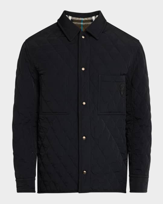 【BURBERRY】REVERSIBLE QUILTED JACKET Burberry Reversible Quilted Jacket | Saks Fifth Avenue