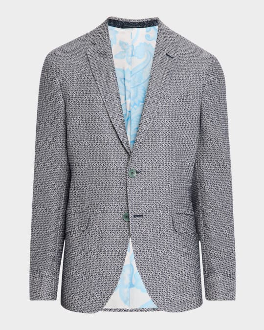 Men's Jacquard Sport Coat