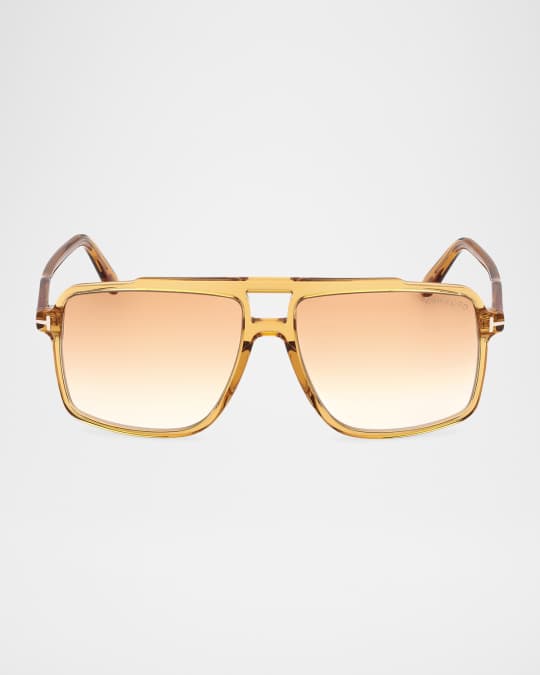 Men's Kemp Acetate Rectangle Sunglasses