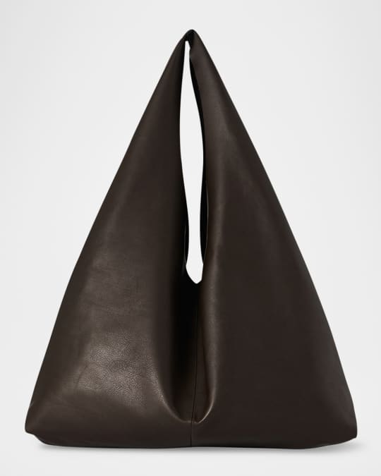 Bindle Shoulder Bag in Soft Calfskin 