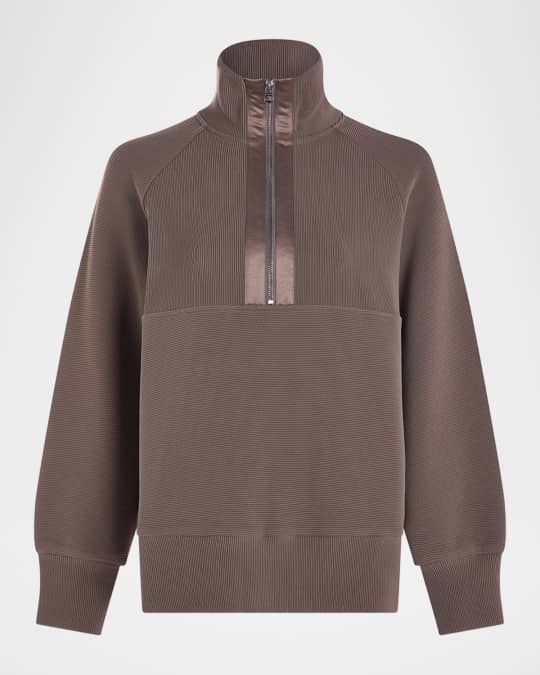 Lismore Ribbed Quarter-Zip Pullover