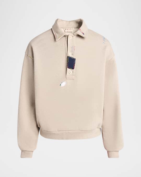 Men's Multi-Stitch Boxy Rugby Shirt