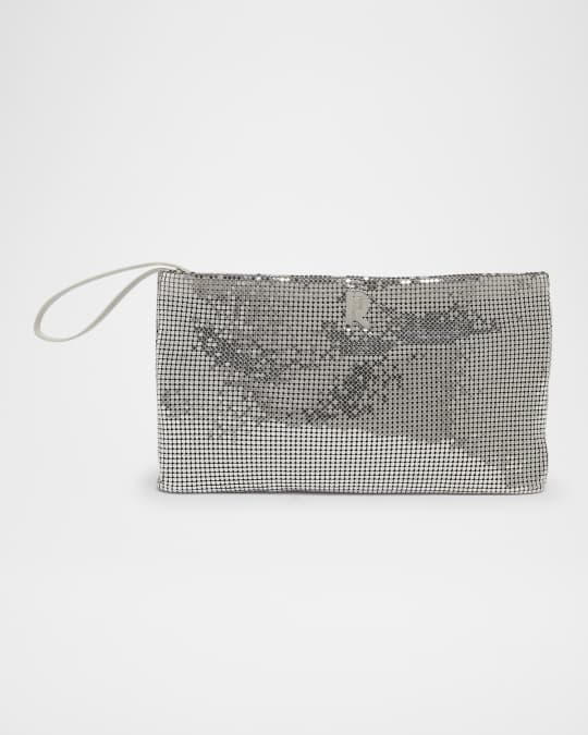 Mesh Pochette Wristlet