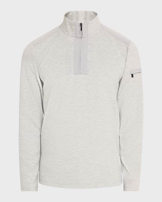 Men's Soft Touch Quarter-Zip Sweater
