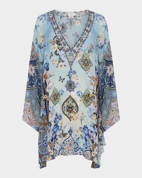 Al Manial Palace Memoirs Raglan Sleeve Flared Kaftan