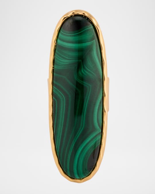 NEST Jewelry Malachite Adjustable Ring | Neiman Marcus