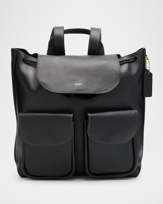Coach billie backpack black clearance