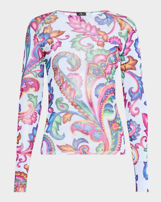 ETRO - ETRO(エトロ) 長袖シャツブラウス サイズ40 M レディース