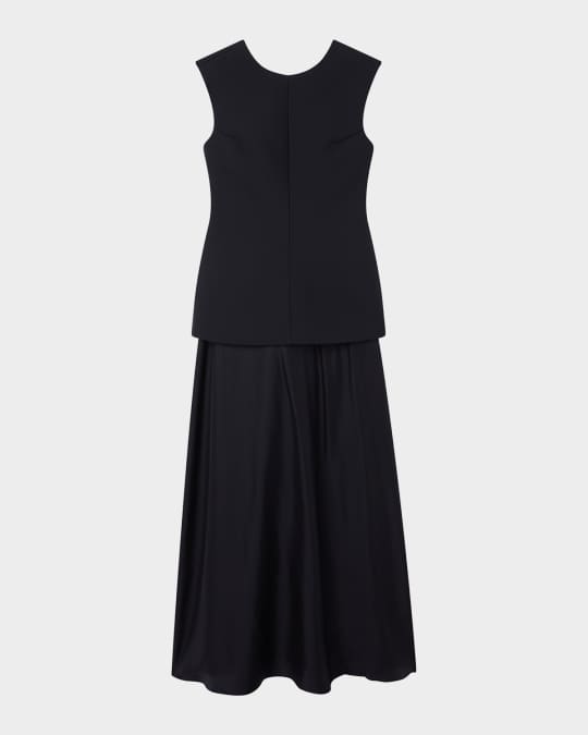 Sleeveless Open Back Dress 