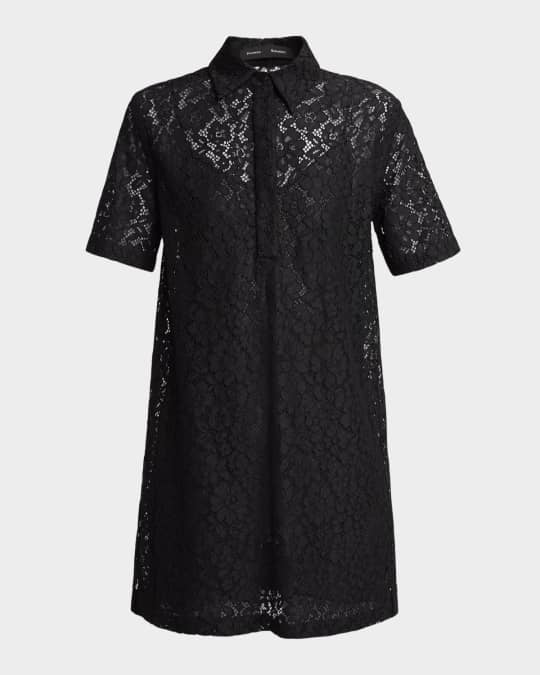 Proenza Schouler Rainer Stretch Lace Mini Dress | Neiman Marcus