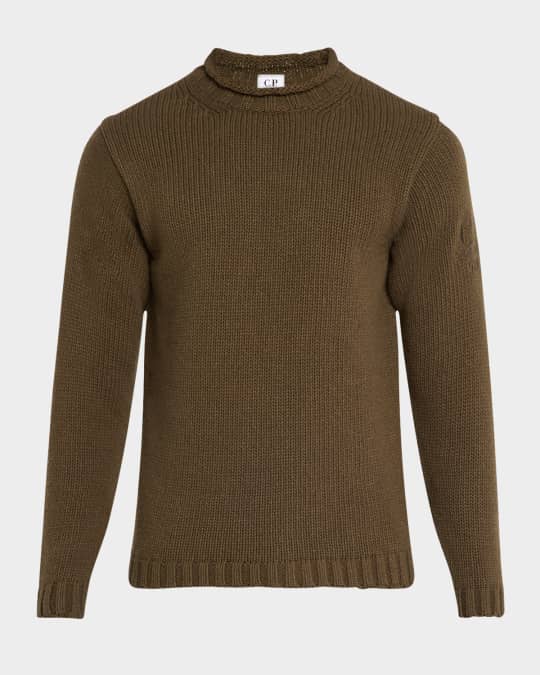Men's Lambswool Rib Sweater