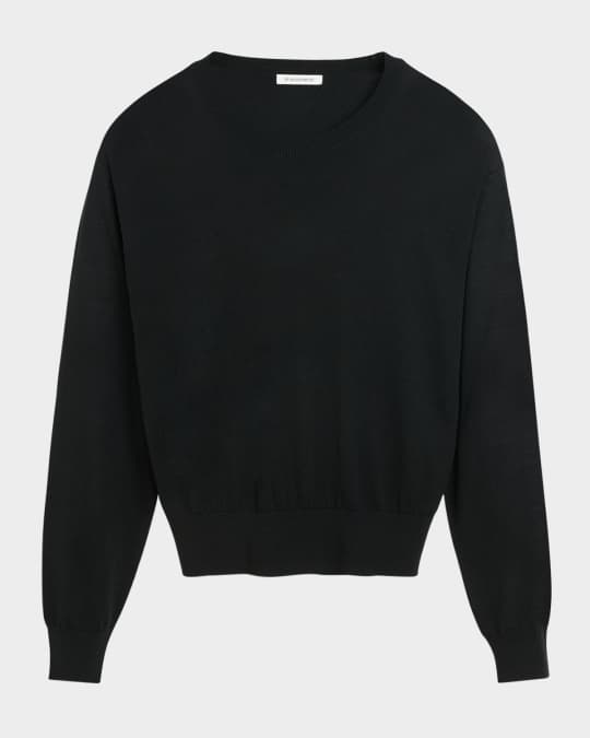 Mantea Crewneck Wool-Blend Sweater