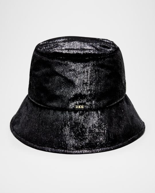 Eugenia Kim Yuki Velvet Bucket Hat | Neiman Marcus display picture 3