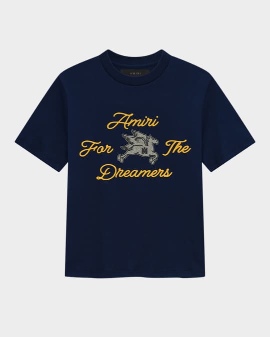 Kid's Dreamers Logo Short-Sleeve T-Shirt, Size 4-12