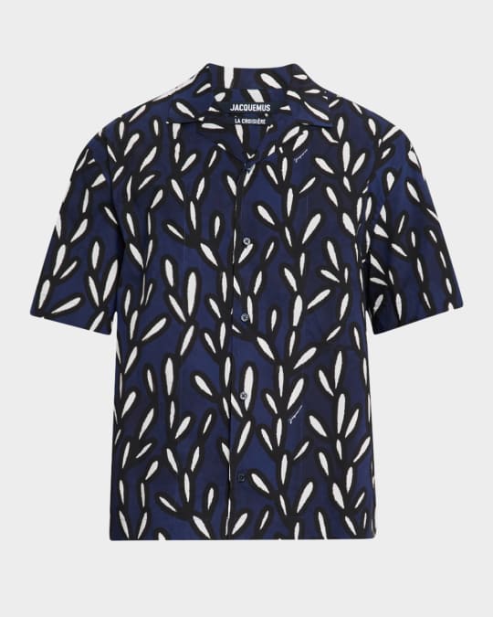 Men's La Chemise Cotton Camp Shirt