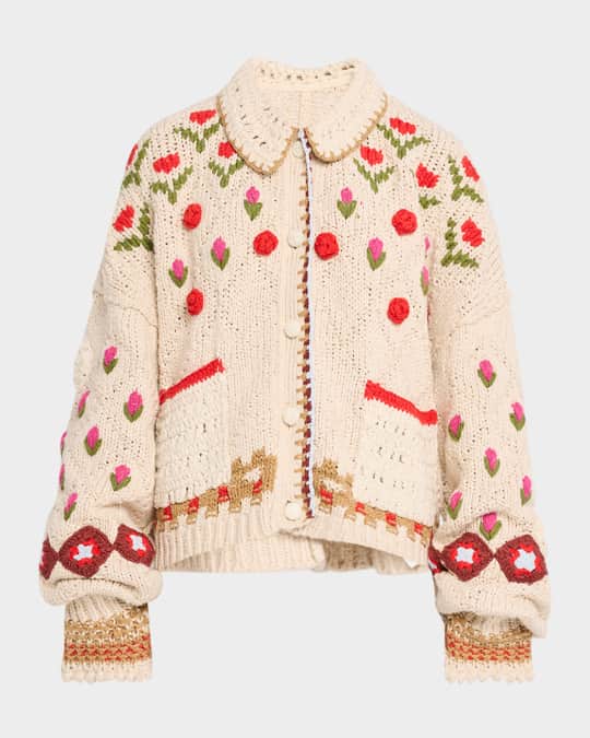 *Pre-Order for May 4th* Rosebud Cardigan in Denim Blue main image 0