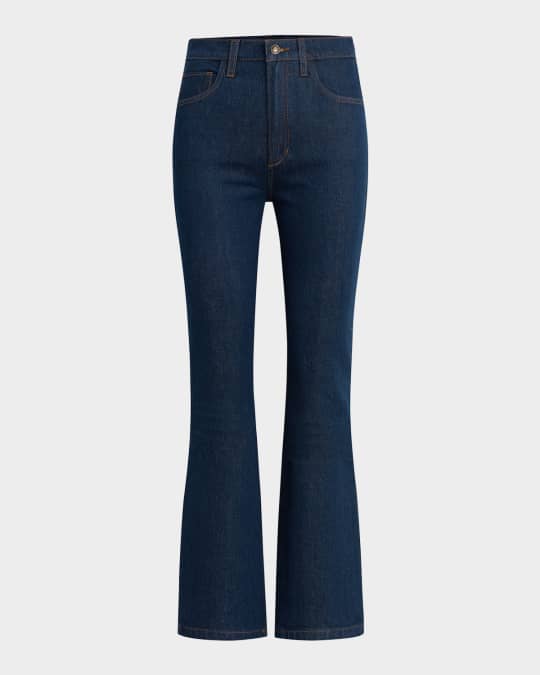 The Valentina Super High-Rise Mini Bootcut Jeans