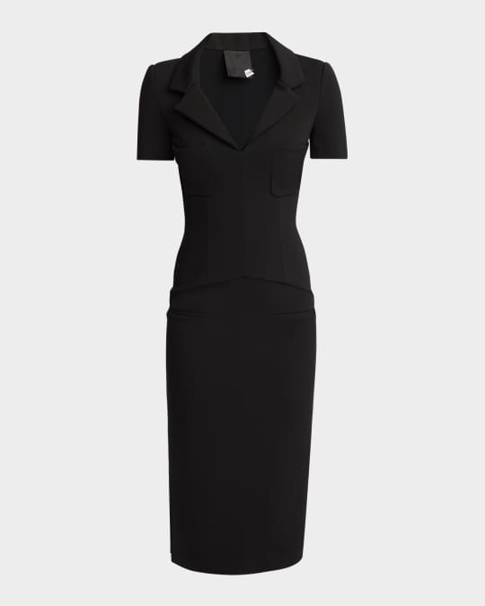 Polo Midi Sheath Dress