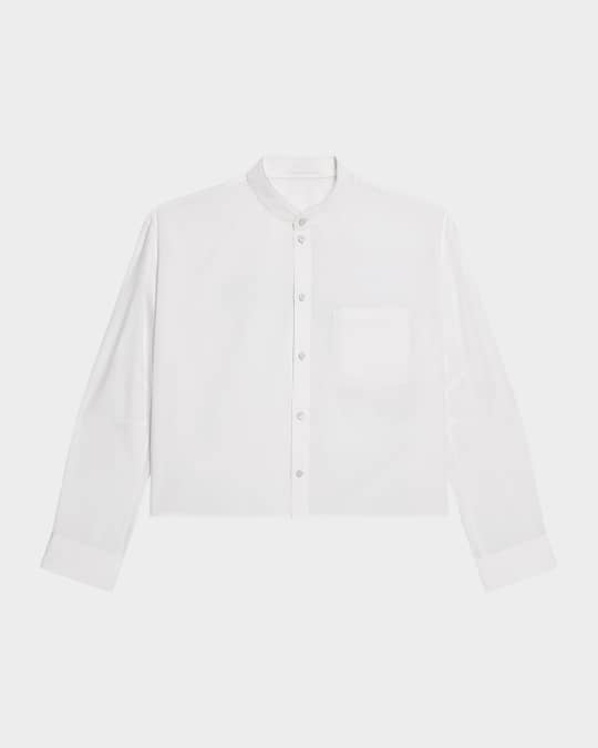 Men's Cropped Apex Button-Down Shirt