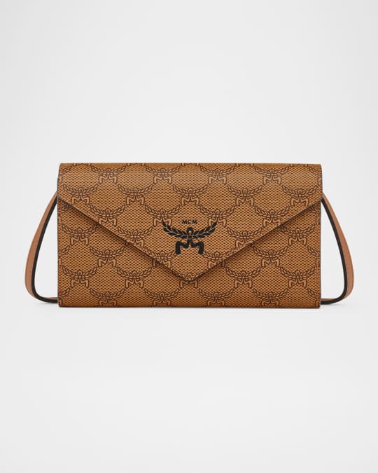 Himmel Lauretos Envelope Leather Wallet on Chain 