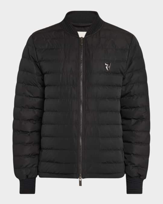 Burberry Men's Down Bomber Jacket | Neiman Marcus
