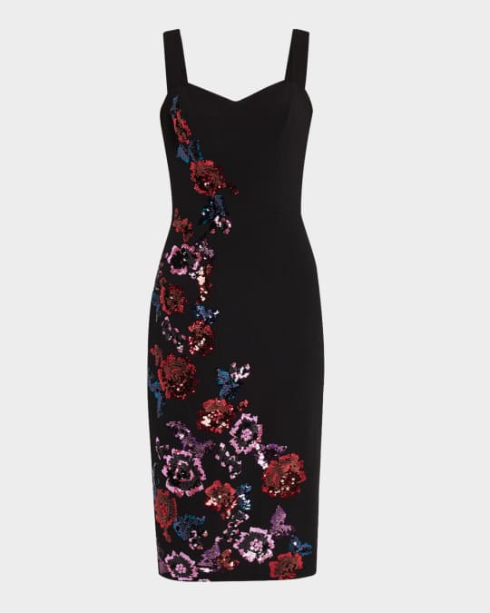 dress the population nicole sweetheart midi dress Dress the Population Nicole Dress - Rouge
