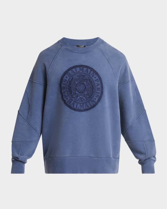 Men's Ribbed Big Coin Sweatshirt