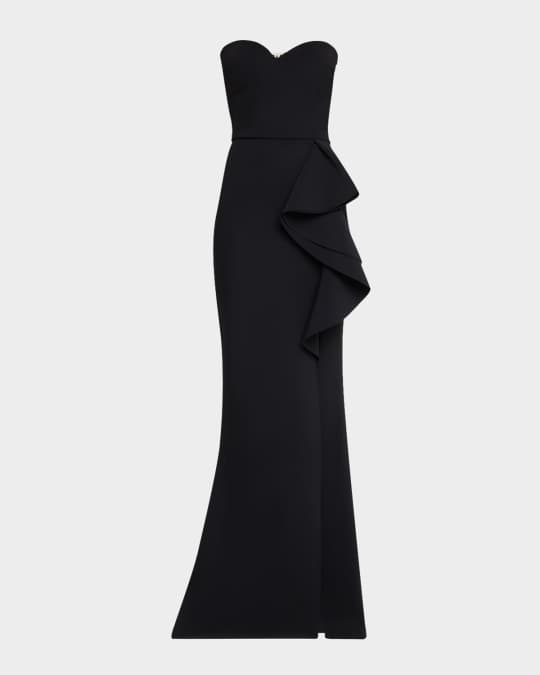 Formal Gown Neiman Marcus Petite Gowns Chiara Boni La Petite Robe Strapless  Ruffle Column Gown Neiman