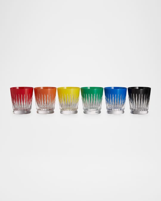 New Year Firework Assorted Tumblers, Set of 6