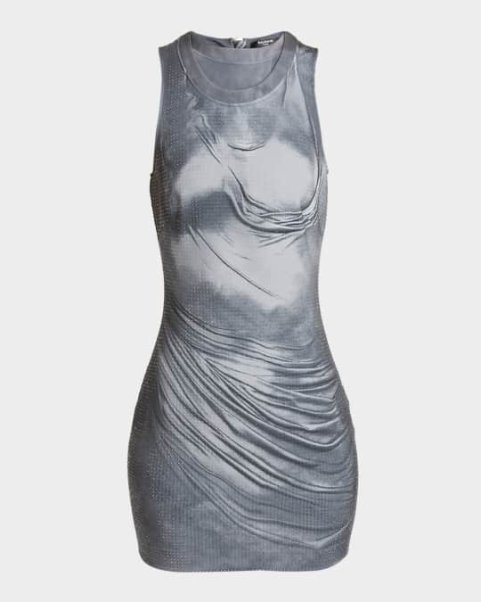 knee length dresses for ladies Gorgeous Fall 2013 Balmain by Olivier Rousteing New w Tags Metallic Ey   Shrimpton Couture
