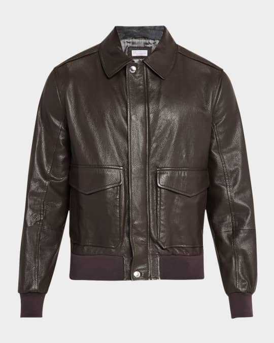レザージャケット・コート Brunello Cucinelli Giacca In Pelle 23690039_53837733_600.jpg