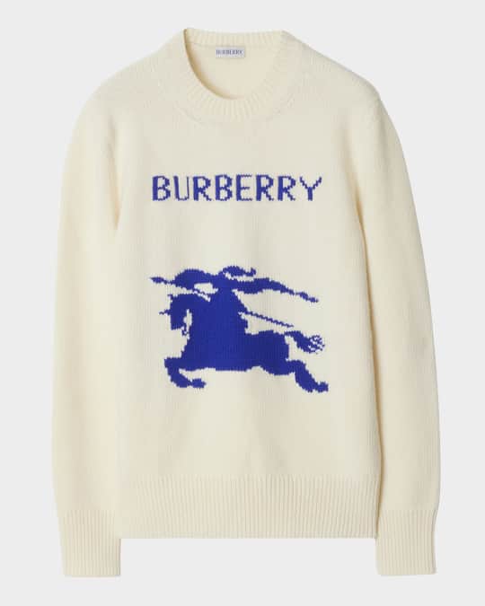 【関税込み】BURBERRY EKD SWEATSHIRT EKD cotton sweatshirt in black - Burberry | Mytheresa