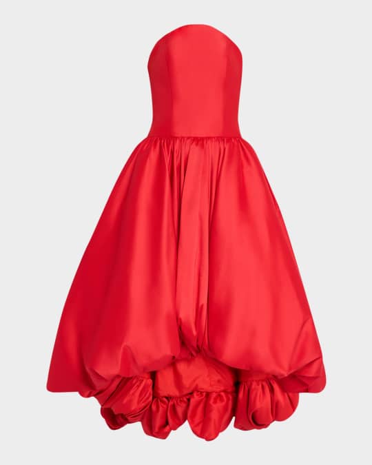turquoise and brown dresses for bridesmaid All Nighter Strapless Bubble Dress Black / XS by Project Social T main image 1