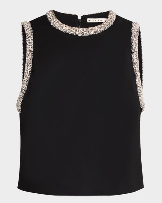 Amal Embellished Tank Top